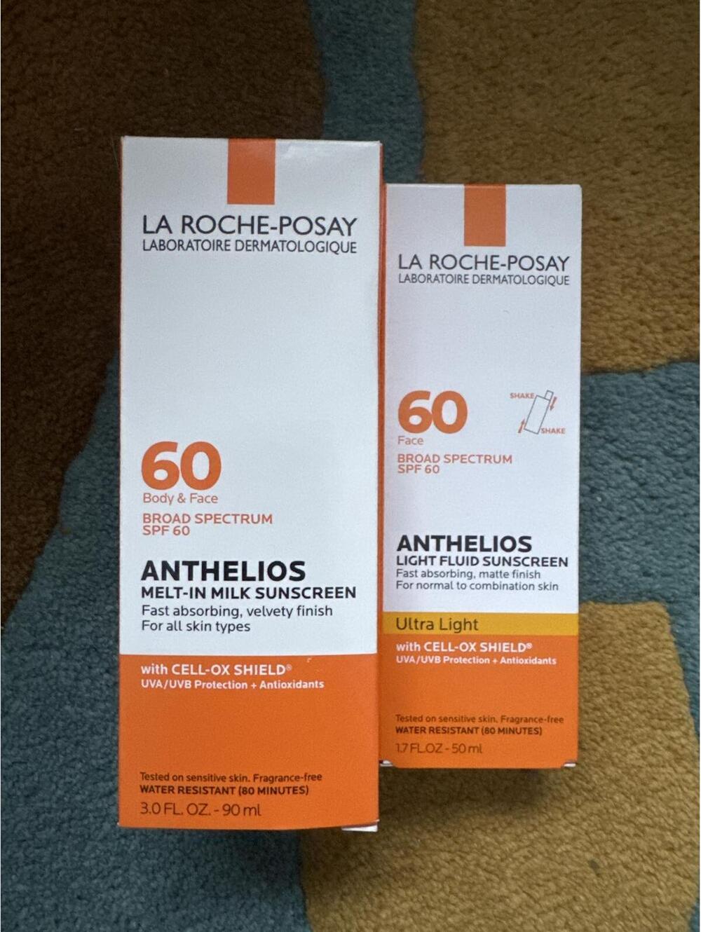La Roche-Posay Anthelios SPF 60 Sunscreen Set Melt-In Milk + Face